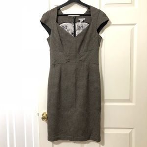 H&M Houndstooth Pattern Dress